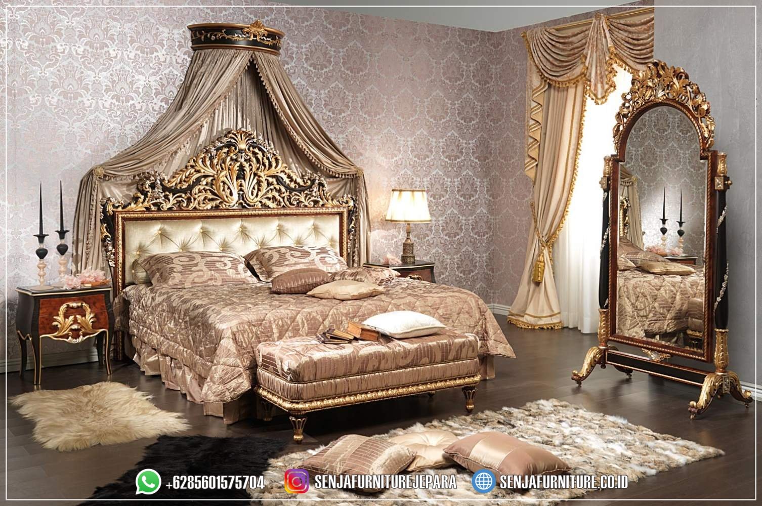 Foto Tempat Tidur Mewah Ukiran Italian Finish Elegan Tempat Tidur Mewah, Kamar Tidur Mewah, Tempat Tidur Klasik, Tempat Tidur Jati, Tempat Tidur Pengantin, Tempat Tidur Sultan, Tempat Tidur Minimalis, Tempat Tidur Ukir Jepara, Tempat Tidur Elegan, Tempat Tidur Modern, Model Tempat Tidur Mewah, Set Kamar Mewah, Desain Tempat Tidur Mewah, Desain Kamar Klasik, Interior Kamar Mewah, Bedroom Set Classic