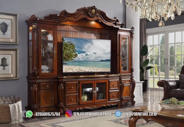 Bufet TV Mewah, Bufet TV Klasik, Bufet TV, Bufet TV Minimalis, Bufet TV Kayu Jati, Bufet TV Terbaru, Bufet TV Kaca, Bufet TV Hias, Bufet TV Ukir Jepara, Lemari TV, Lemari Hias Klasik, Lemari Hias Minimalis, Meja TV Klasik, Meja TV Minimalis