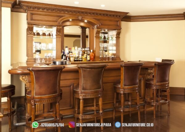 Meja Bar Klasik, Meja Bar Mewah, Meja Bar Ukir, Meja Bar Klub, Meja Bar Kayu Solid, Meja Bar Restoran, Desain Meja Bar, Meja Bar Lounge, Interior Meja Bar