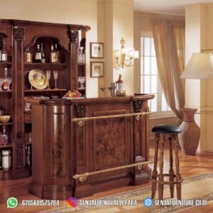 Meja Bar Klasik, Meja Bar Mewah, Meja Bar Ukir, Meja Bar Kayu Jati, Meja Bar Klub, Meja Bar Restoran, Desain Meja Bar, Meja Bar Lounge, Interior Meja Bar
