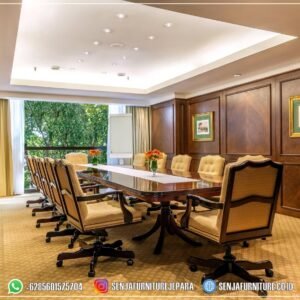 Meja Rapat Kantor, Meja Meeting Kantor, Meja Rapat Pimpinan, Meja Rapat Kayu Jati, Meja Meeting Klasik, Meja Rapat Klasik, Meja Rapat Mewah, Meja Meeting Kayu Jati, Meja Rapat Bundar, Meja Rapat Minimalis, Meja Rapat HPL, Meja Rapat Ukir Jepara, Meja Rapat Oval, Interior Ruang Rapat