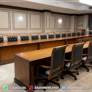 Meja Meeting Kantor, Meja Rapat Kantor, Meja Rapat Jati, Meja Meeting Klasik, Meja Rapat Klasik, Meja Rapat Mewah, Meja Meeting Kayu Jati, Meja Rapat Bundar, Meja Rapat Minimalis, Meja Rapat HPL, Interior Ruang Rapat, Meja Rapat Pimpinan