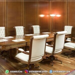 Meja Meeting Kantor, Meja Rapat Kantor, Meja Rapat Jati, Meja Meeting Klasik, Meja Rapat Klasik, Meja Rapat Mewah, Meja Meeting Kayu Jati, Meja Rapat Bundar, Meja Rapat Minimalis, Meja Rapat HPL, Interior Ruang Rapat, Meja Rapat Pimpinan